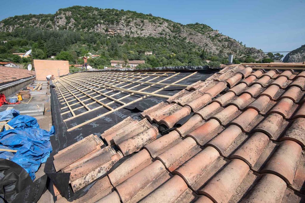 Rénovation des toitures du Collège Florian à Anduze